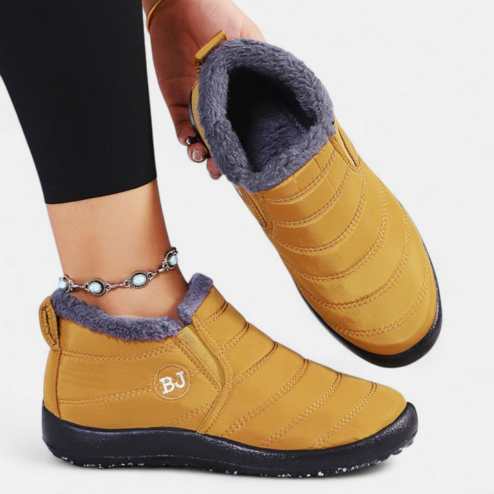 Victoria | Warm Winter Slip-On Boots.